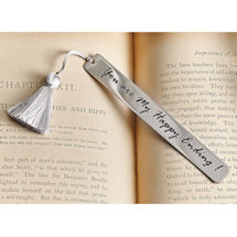 Product Image for Personalized You Are My Happy Ending Bookmark