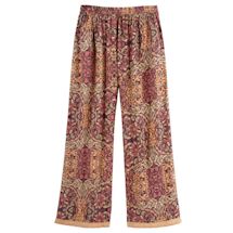Alternate Image 1 for William Morris Lounge Pants - Red