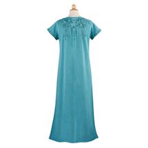 Alternate Image 3 for Tonal Embroidered Maxi Dress