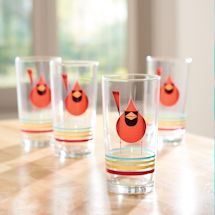 Product Image for Charley Harper Cardinal Tumblers
