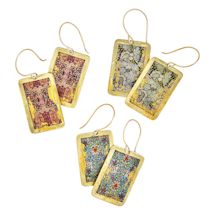 Product Image for Gold Leaf William Morris Earrings