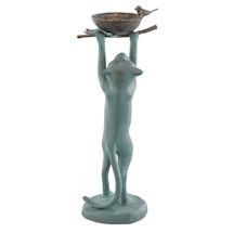 Product Image for Cat and Bird Garden Sculpture