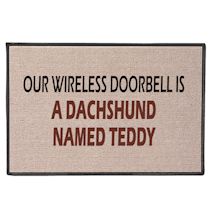 Alternate image for Personalized Wireless Doorbell Doormat