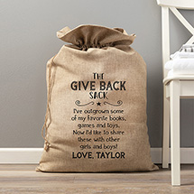 Product Image for Personalized Give Back Sack