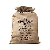Alternate image for Personalized Give Back Sack