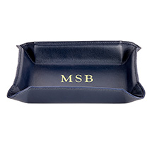 Alternate Image 4 for Personalized Leather Catchall