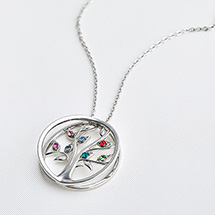 Alternate image for Personalized Family Tree Necklace