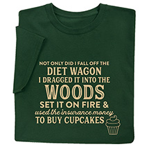 Alternate image for Diet Wagon T-Shirt or Sweatshirt