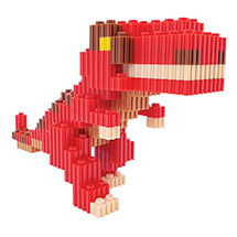 Alternate image for Pix Brix Dinosaur Kits - Set of 3