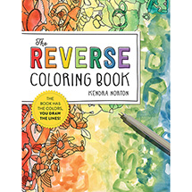 Alternate image for The Reverse Coloring Book