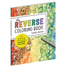 Alternate image for The Reverse Coloring Book
