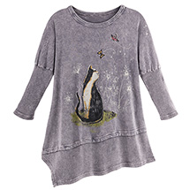 Product Image for Cat and Butterflies Tunic