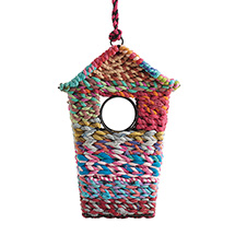 Alternate Image 1 for Colorful Braided Birdhouse
