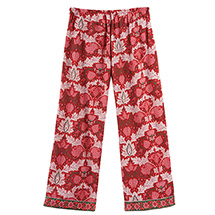Alternate Image 3 for Floral Print Pajamas