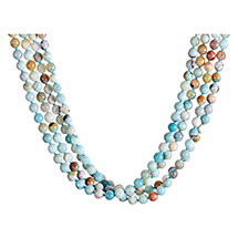 Alternate Image 2 for Amazonite Multi-Strand Necklace