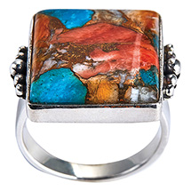 Alternate image for Oyster Turquoise Ring