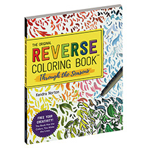 Alternate Image 1 for Reverse Coloring Book: Through the Seasons