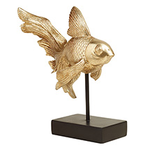 Alternate Image 3 for Fantail Goldfish Sculpture