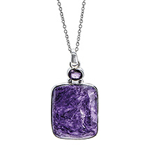 Alternate image for Charoite Necklace
