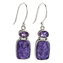 Product Image for Charoite Earrings