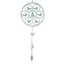 Alternate Image 1 for Circle of Birds & Bells Wind Chime
