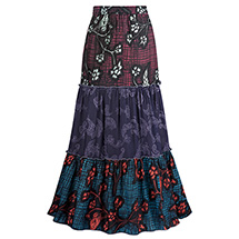 Alternate Image 1 for Lucy Patchwork Print Skirt