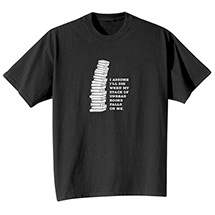 Alternate Image 1 for When the Books Fall T-Shirt or Sweatshirt