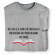 Alternate image for Series of Obstacles T-Shirt or Sweatshirt
