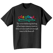Alternate Image 1 for Art Attack T-Shirt or Sweatshirt