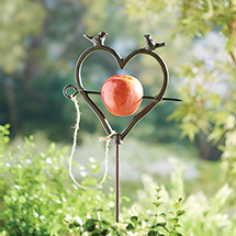 Product Image for Heart-Shaped Bird Feeder Stake