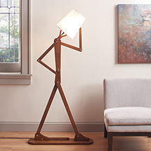 Alternate image for Poseable Stick Figure Floor Lamp