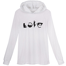 Product Image for Love Yoga Hooded Tee