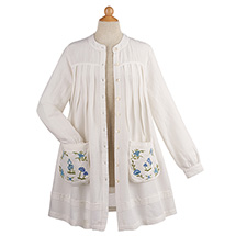 Product Image for Embroidered Pocket Artist's Smock