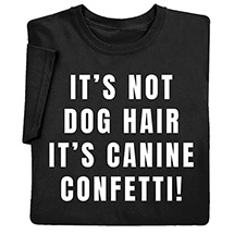 Alternate image for Canine Confetti T-Shirt or Sweatshirt