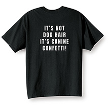 Alternate Image 1 for Canine Confetti T-Shirt or Sweatshirt