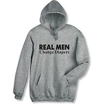 Alternate Image 3 for Real Men T-Shirt or Sweatshirt