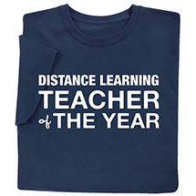 Product Image for Distance Learning Teacher T-Shirt or Sweatshirt
