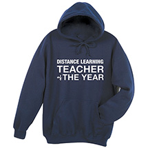 Alternate Image 3 for Distance Learning Teacher T-Shirt or Sweatshirt