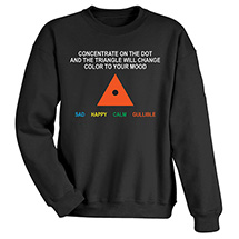 Alternate Image 2 for Stare at the Dot T-Shirt or Sweatshirt