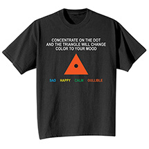 Alternate image for Stare at the Dot T-Shirt or Sweatshirt