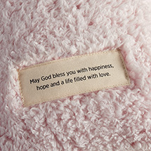 Alternate Image 1 for Faith, Love and Happiness Hand Cozy