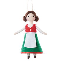Alternate Image 3 for International Doll Ornament