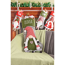 Alternate image for Christmas Gnome Stocking