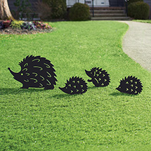Product Image for Family of Hedgehogs Yard Stakes