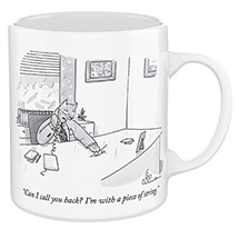 New Yorker Cartoon Mug - Can I Call You Back
