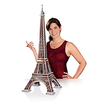 Alternate Image 2 for Architecture Classics 3D Puzzles - Eiffel Tower