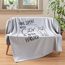 Product Image for Time Spent Sweatshirt Throw Blanket