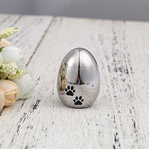 Alternate image for Personalized Paw Print Ash Urn