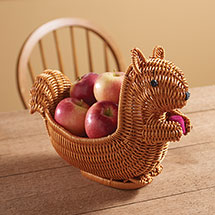 Alternate image for Squirrel Storage Basket