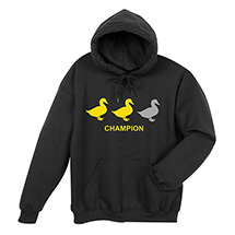 Alternate Image 3 for Duck Duck Gray Duck T-Shirt or Sweatshirt